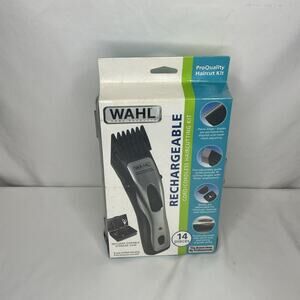 NEW SEALED WHAL 9627 Rechargeable HomePro Cord/Cordless 14-Piece Haircutting Kit